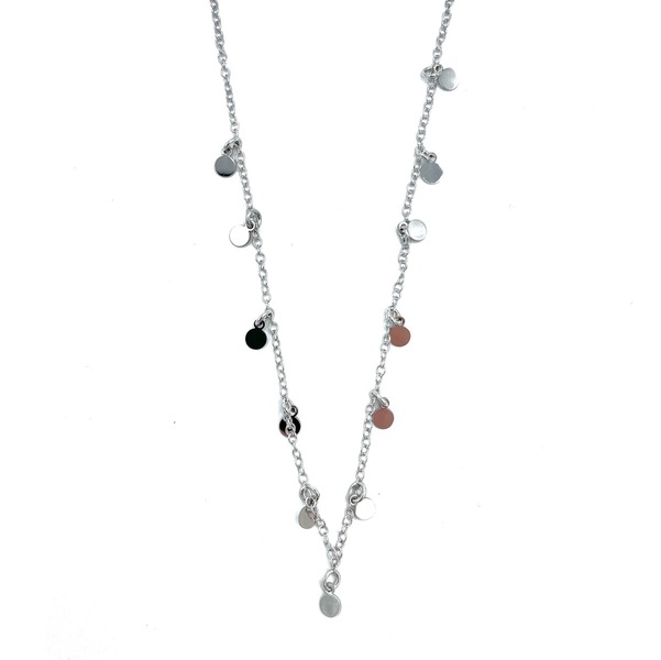 Necklace in silver tit. 925m.