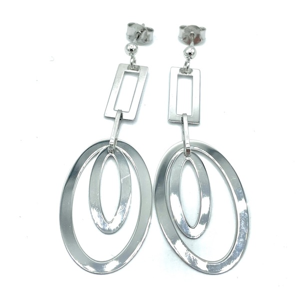 Earrings in silver tit. 925m