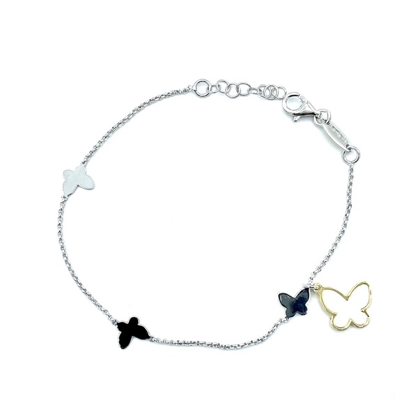 Bracelet in silver tit. 925m.