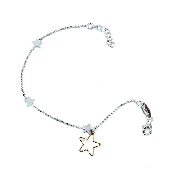 Bracelet in silver tit. 925m.