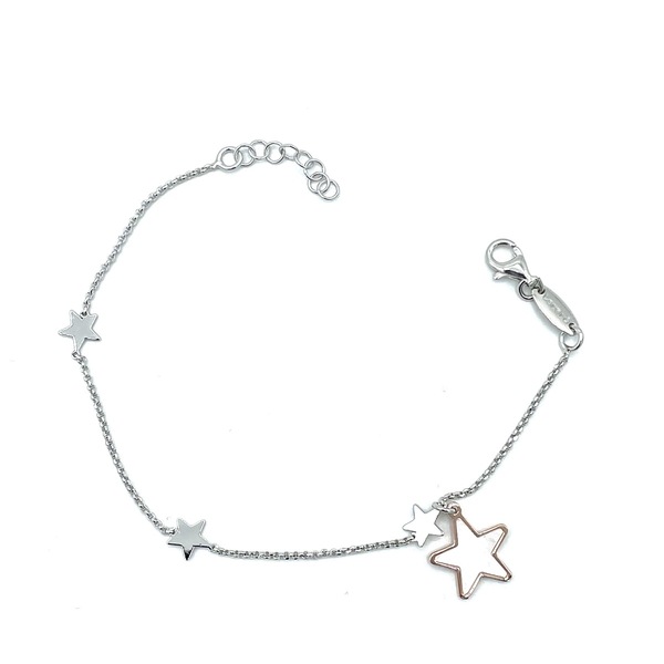 Bracelet in silver tit. 925m.