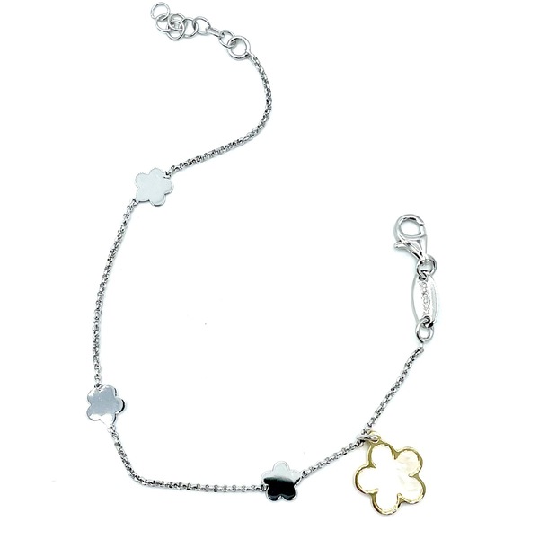 Bracelet in silver tit. 925m.