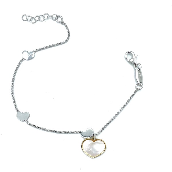 Bracelet in silver tit. 925m.