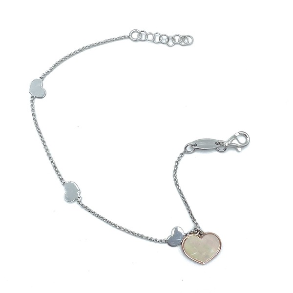 Bracelet in silver tit. 925m.