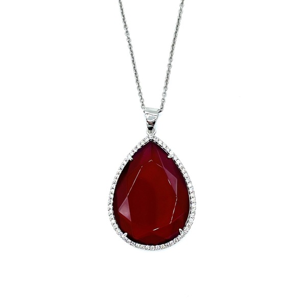 Collana in argento tit. 925m.
