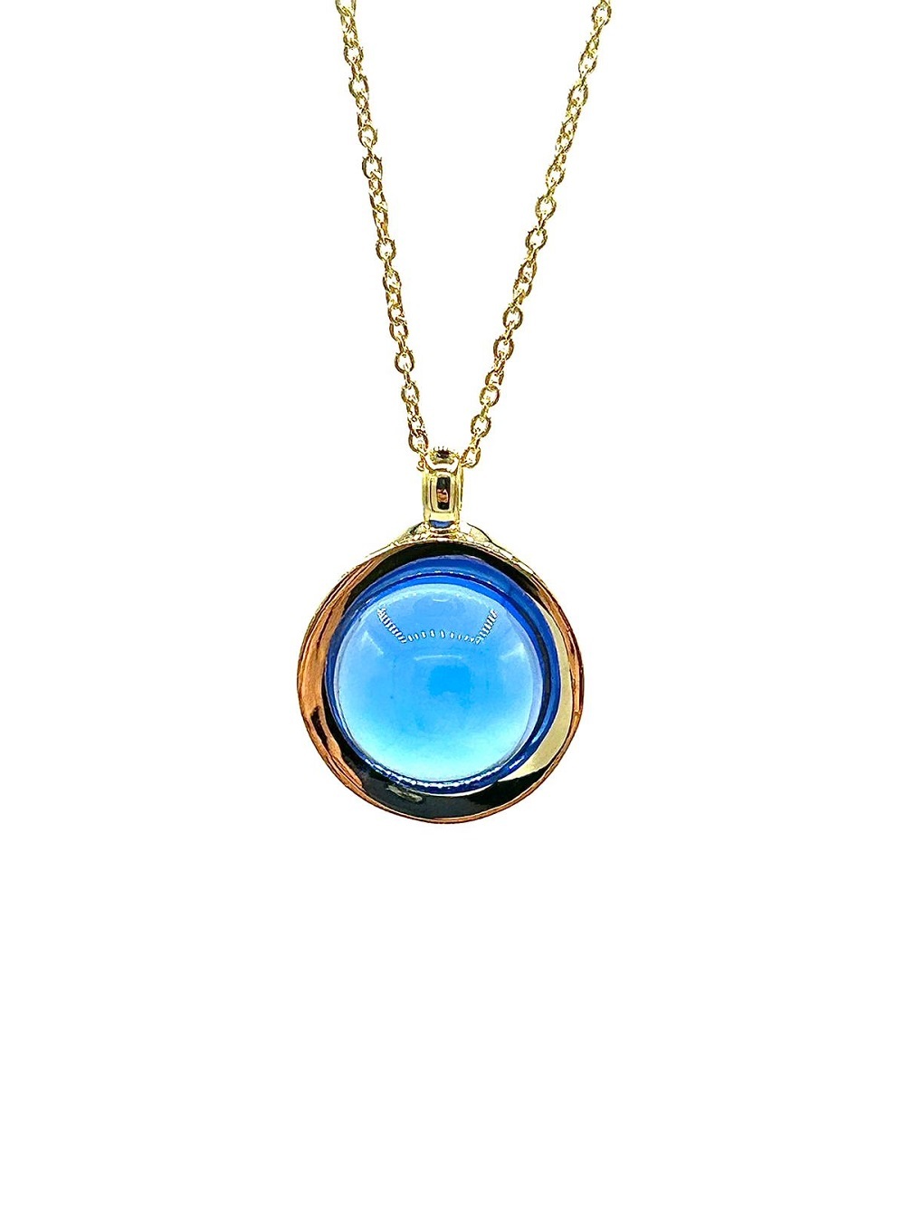 Pendant in silver tit. 925m. and hydrotermal quartz. - K279G12