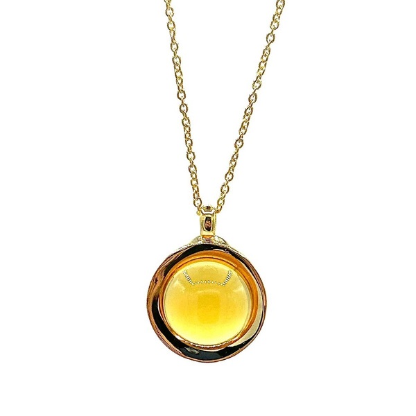 Pendant in silver tit. 925m. and hydrotermal quartz.