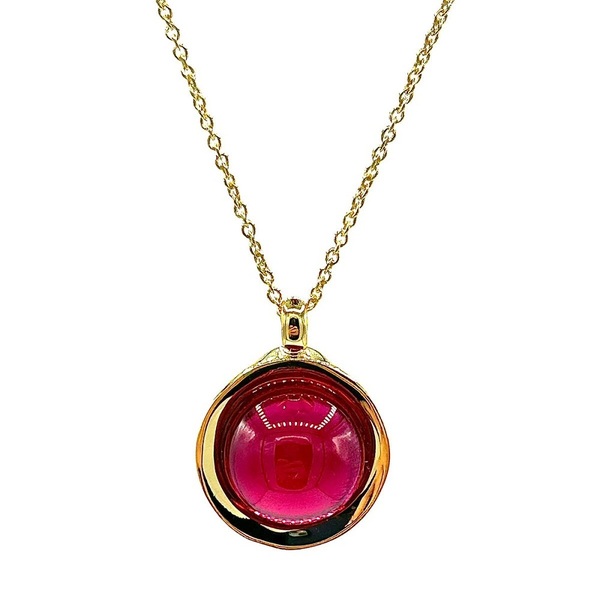 Pendant in silver tit. 925m. and hydrotermal quartz.