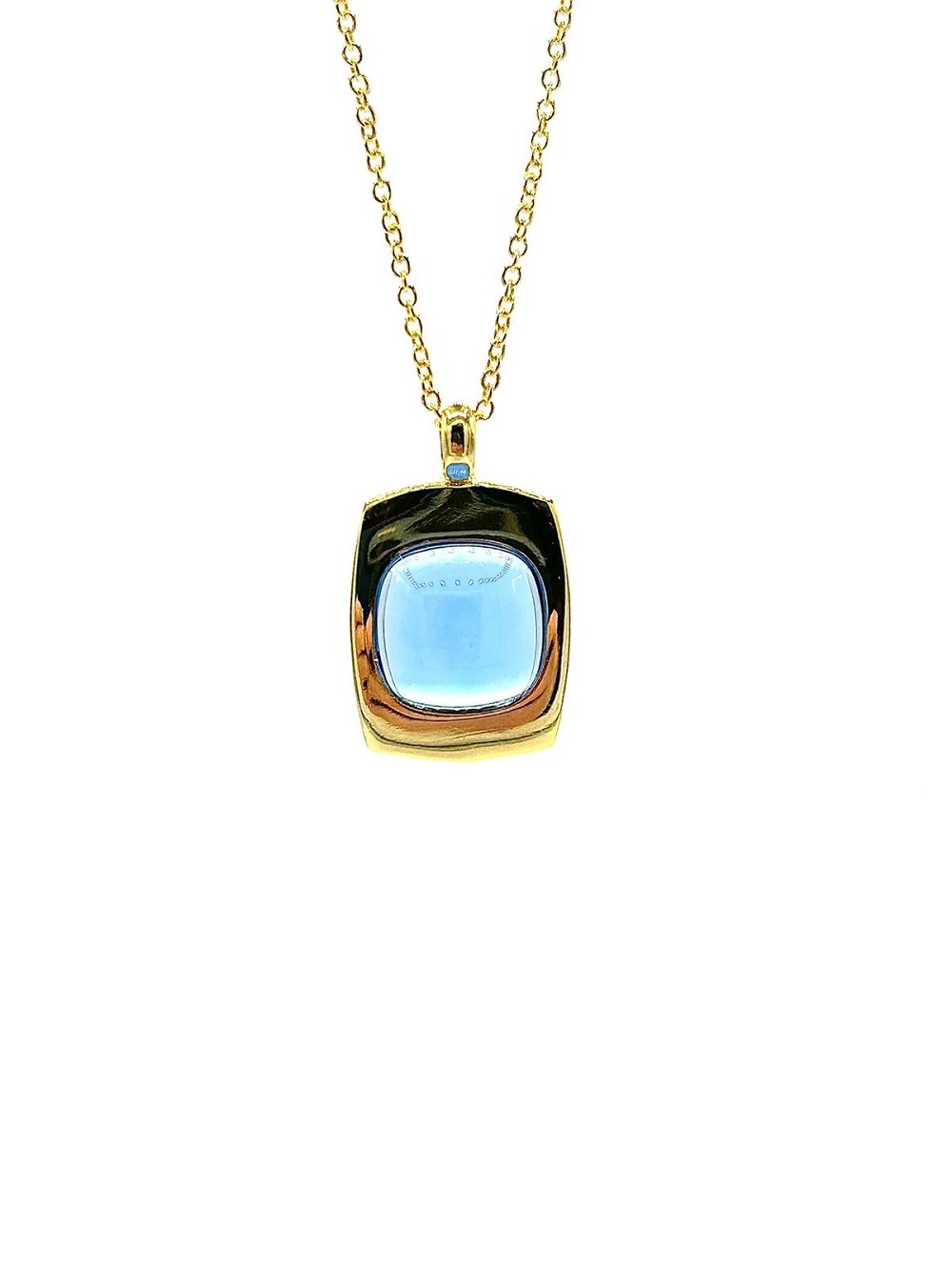 Pendant in silver tit. 925m. and hydrotermal quartz. - K281G12